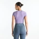 Женская фиолетовая футболка New Balance NB Harmony Fitted 40 (L) (WT61O2GJAA5) - изображение 2