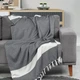 Рушник-пештемаль пляжний Love You Home ly60188 100х180 см чорний - зображення 4
