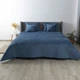 Покрывало двуспальное ТЕП Velour Ромб круглый 4-00517_22874 220х240 см синее - изображение 2