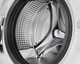 Пральна машина Haier фронтальна, 9кг, 1400, B, 45.2см, дисплей, пара, інвертор, люк сірий, прямий привід, білий - зображення 8