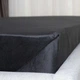 Простирадло на резинці двоспальне ТЕП VELOUR 2-04756_34657 160х200 см чорна - зображення 4