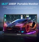Портативный монитор HGFRTEE 18.5 FHD IPS Type-C 100Hz (B185-SZF20L1-X) - изображение 4