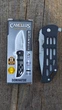 Складаний ніж Camillus Dominator Black Linerlock DDR Design, титанове покриття клинка, скелетна рукоятка, відкриття за плавник - зображення 12