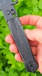 Складний тактичний ніж Elite Tactical GUARDSMAN ELUDER Folder, клинок D2 Tanto, складна гарда, склобій, All Black - зображення 13