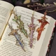 Металлическая закладка для книг ''Огонь'', закладка для книг меч. мм-0042 - изображение 3