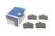 Гальмівні колодки BOSCH 0986494059 Audi 100, A6, A8, 80, A4 9950713, 9950479, 9947007 - зображення 1