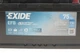 Акумулятор EXIDE EL752 BMW 5 Series; Chevrolet Cruze, Camaro; Ford Transit, S-Max, Focus; Opel Vectra, Insignia; Alfa Romeo 159; Volvo C70, V70, S80, S60; Renault Laguna; Jaguar X-type 1737290, 1789493, 1914971 - изображение 2
