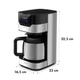 Кавоварка крапельна Klarstein Arabica 10032772 (my-5023) Уцінка - зображення 2