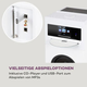 Акустична колонка Auna Karaboom 100 Wifi динамік інтернет радіо DAB+ BT 120W білий 10033150 (my-5079) - зображення 4