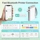 Портативний Bluetooth-принтер етикеток Nelko P21 світло-жовтий (my-15215) - изображение 2