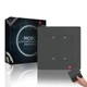 Інтелектуальний перемикач MOES ZigBee ZT-EU4-GY-SR з дизайном Star Ring 4-канальний сірий (my-15091) - зображення 1