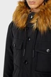 Чоловіча чорна парка W-JORG-NW Diesel XL A06284 0IDAP - изображение 2
