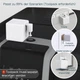 Розумна кнопка MOES Fingerbot Plus Smart Switch із сенсорним керуванням, сумісним із додатком Smart Life та MOES Tuya BLE Hub, білий (my-15087) - зображення 4