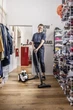 Пилосос безмішковий Karcher VC 3 Plus 700 Вт з фільтром HEPA для сухого прибирання білий черный - изображение 4