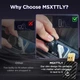 Бездротовий міні-USB-адаптер MSXTTLY зі швидким підключенням до автомобіля 2-в-1 для CarPlay та Android Auto чорний (my-17124) - изображение 5