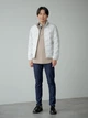 Куртка демисезонная мужская Uniqlo Pufftech 866180118 2XL Серая (1159860057) - изображение 8
