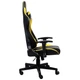 Крісло для геймерів 1stPlayer FK2 Black/Yellow - зображення 6