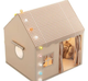 Намет будиночок, дитячий 130x100x120 см, бежевий (0015) - зображення 3