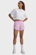 Жіночі рожеві шорти UA Fly By 3'' Shorts Under Armour SM 1382438-669 - изображение 2