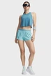 Жіночі блакитні шорти Tech Play Up Shorts Under Armour LG 1389882-425 - изображение 2