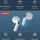 Bluetooth навушники Lenovo HT38 TWS белые - изображение 4