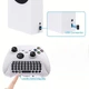 Клавиатура для геймпада PS5 DualSense Bluetooth chatpad с динамиком и аудио разъемом 3.5 мм белый - изображение 5