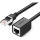 Патч-корд 5м F/UTP cat 6 RJ-45 extension black Ugreen (U_11283) - изображение 2