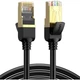 Патч-корд 15м, F/FTP cat 7 RJ-45 black Ugreen (U_11274) - изображение 1