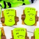 Маршмеллоу Peeps Marshmallow Candy Halloween Green Frankenstein Monster 3шт, 42г - изображение 8