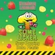 Кислая конфета Toxic Waste Slime Licker Sour Popping Boba Pearls Strawberry Lemonade 84г - изображение 5