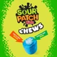 Жувальні цукерки Sour Patch Kids Chews 145г - зображення 3