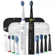 Набор электрических зубных щеток PECHAM Black and White Travel Set PC-084 (5630-43233) - изображение 1