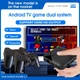 Ігрова консоль M8MINI Android ТВ приставка з 10000 ретро ігор Game Box 4K UHD з двома джойстиками смарт приставка для телевізора Android 10 Amlogic S905 Wi-Fi Bluetooth медіаплеєр з картою пам’яті 64GB підтримка NES Sega PlayStation PSP IPTV Miracast AirP - изображение 6