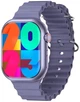 Смарт годинник Smart V9 PRO MAX розумний наручний годинник з AMOLED дисплеєм 2.1 дюйма Bluetooth дзвінки фітнес трекер крокомір пульсометр тонометр моніторинг сну смарт watch для Android iOS з бездротовою зарядкою та двома ремінцями білий фіолетовий - изображение 3