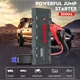 Автомобільний пусковий пристрій NEXPOW G17 2000A пікова потужність 18000 мАг (my-12061) - изображение 2