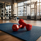 Гантели для фитнеса 3кг с виниловым покрытием для тренировок SP-Sport 3411-3 комплектация 2шт по 1,5кг Red - изображение 10