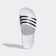 Шлепанцы Adilette Aqua adidas F35539 47 (12 UK) белый (4060509397311) - изображение 11