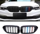 Грати радіатора BMW 5 G30 G38 (2017-2020) глянсові двореберні ніздрі в М колір ніздрі БМВ 5 (LMBMGR5012-D) - зображення 2