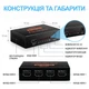 Активный HDMI разветвитель на 4 порта Addap HVS-02, четырехнаправленный видео сплиттер 4К - изображение 7