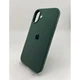 Силіконовий чохол Full Cover для iPhone 17 захист камери зелений Pine Green - зображення 5