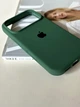 Чохол силіконовий Full Cover для iPhone 17 Pro темно-зелений із захистом камери та посиленими кутами Atrovirens - зображення 6