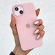 Чохол силіконовий Full Cover для iPhone 14 Pro Max захист камери рожевий пісок - зображення 8
