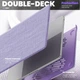 Накладка PC Fabric AMO-TRI для MacBook Air 13 дюймов 2018 2020 Purple - изображение 8