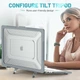 Накладка TPU PC Hex Shield для MacBook Pro 16 дюймів 2024 2023 2021 сірий - зображення 7