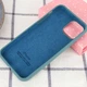 Чохол силіконовий Full Cover для iPhone 13 Pro Max темно-зелений із захистом камери та посиленими кутами Pine Green - зображення 7
