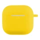 Футляр силиконовый с карабином для AirPods 4 элегантный фиолетовый износостойкий защитный - изображение 5