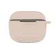 Силіконовий футляр з карабіном для AirPods 3 жовтий 50 зносостійкий легкий захисний аксесуар - зображення 7