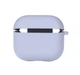 Силіконовий футляр з мікрофіброю для AirPods 3 колір 39.Elegant purple - зображення 4