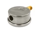Манометр для води Thermo Alliance 1/4" 0–6 бар, Ø68 мм, радіальний (нижнє підключення), гліцериновий (заповнений гліцерином), TAF170G4B - зображення 3
