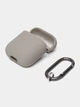 Футляр силіконовий з карабіном для Airpods 1 2 колір 10.Stone захисний легкий еластичний - зображення 8